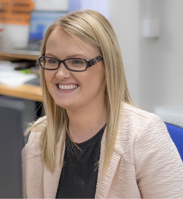 An image of our office manager Laura