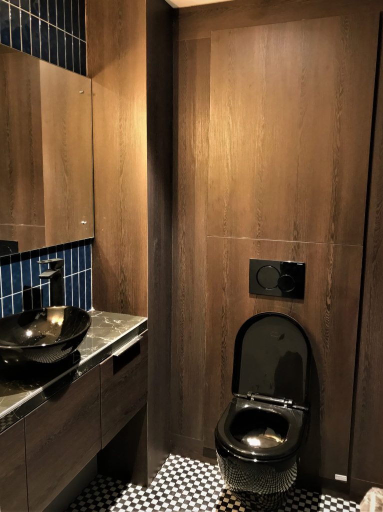 Brook House offices brand new washroom furniture including IPS panels and Vanity Unit